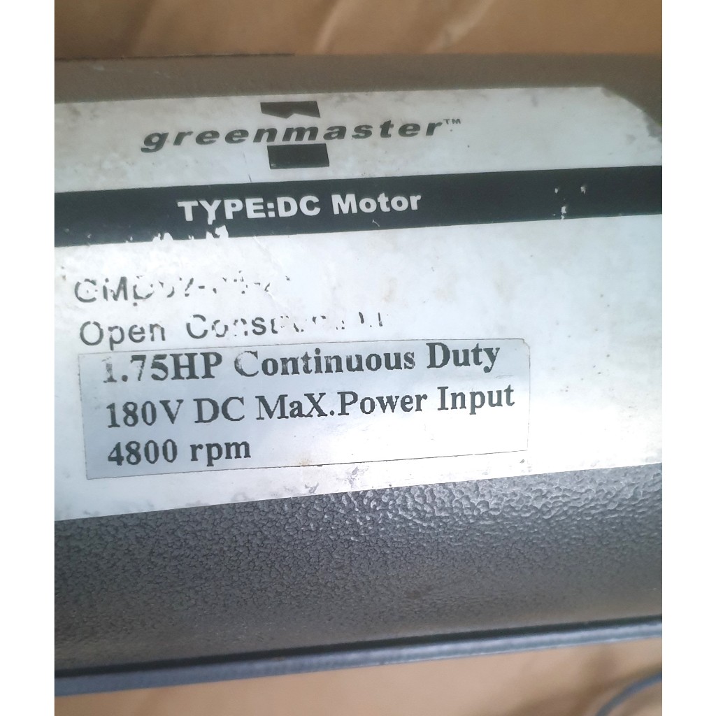 PERMANENT MAGNET DC MOTOR 180 VDC