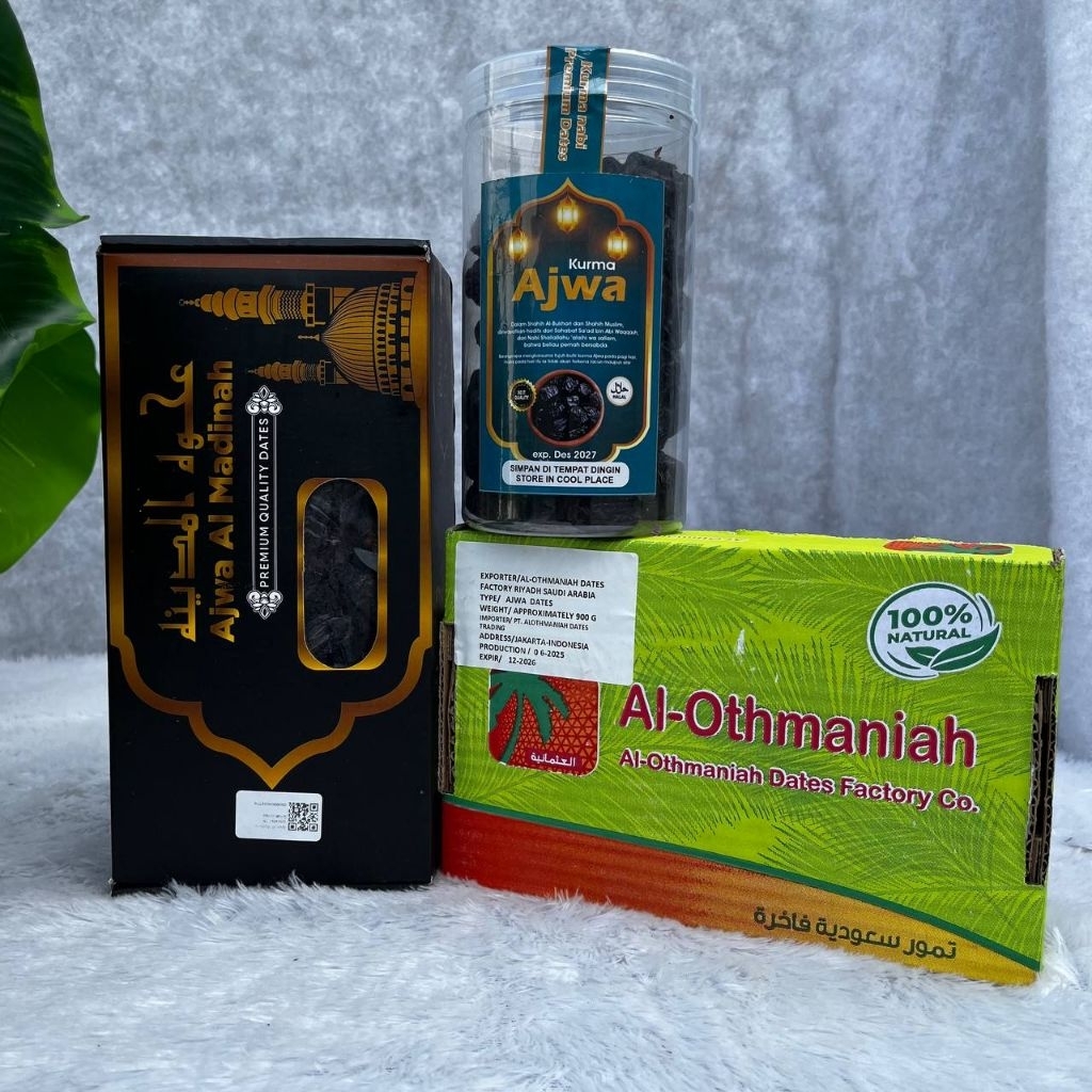 Kurma Ajwa al Madinah 1kg | Kurma Ajwa Almadinah | Kurma Ajwa Tempat Jual Grosir Kurma Ajwa di Medan
