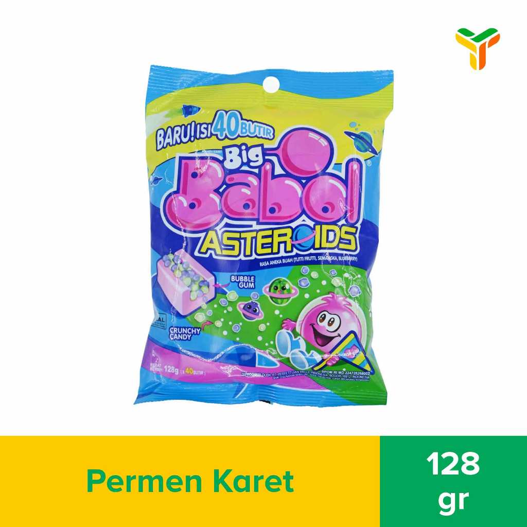 Big Babol Asteroids 128 Gram