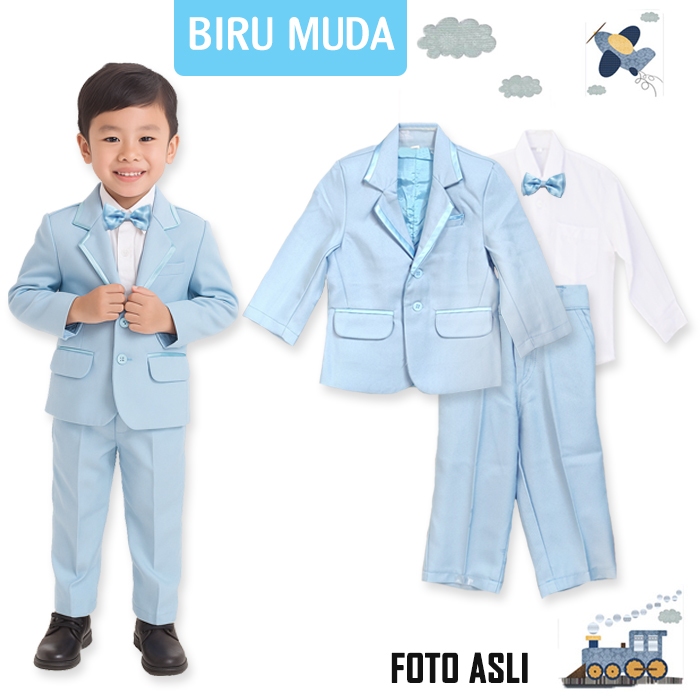 Jas Anak Murah Setelan Tuksedo Anak Jas Bayi Baju Pesta Bayi Setelan Jas Pesta Anak  Jas Anak Baby B