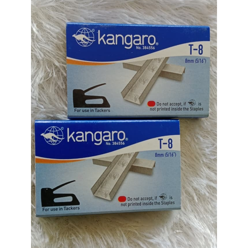Isi staples tembak T-8 Kangaro 8mm