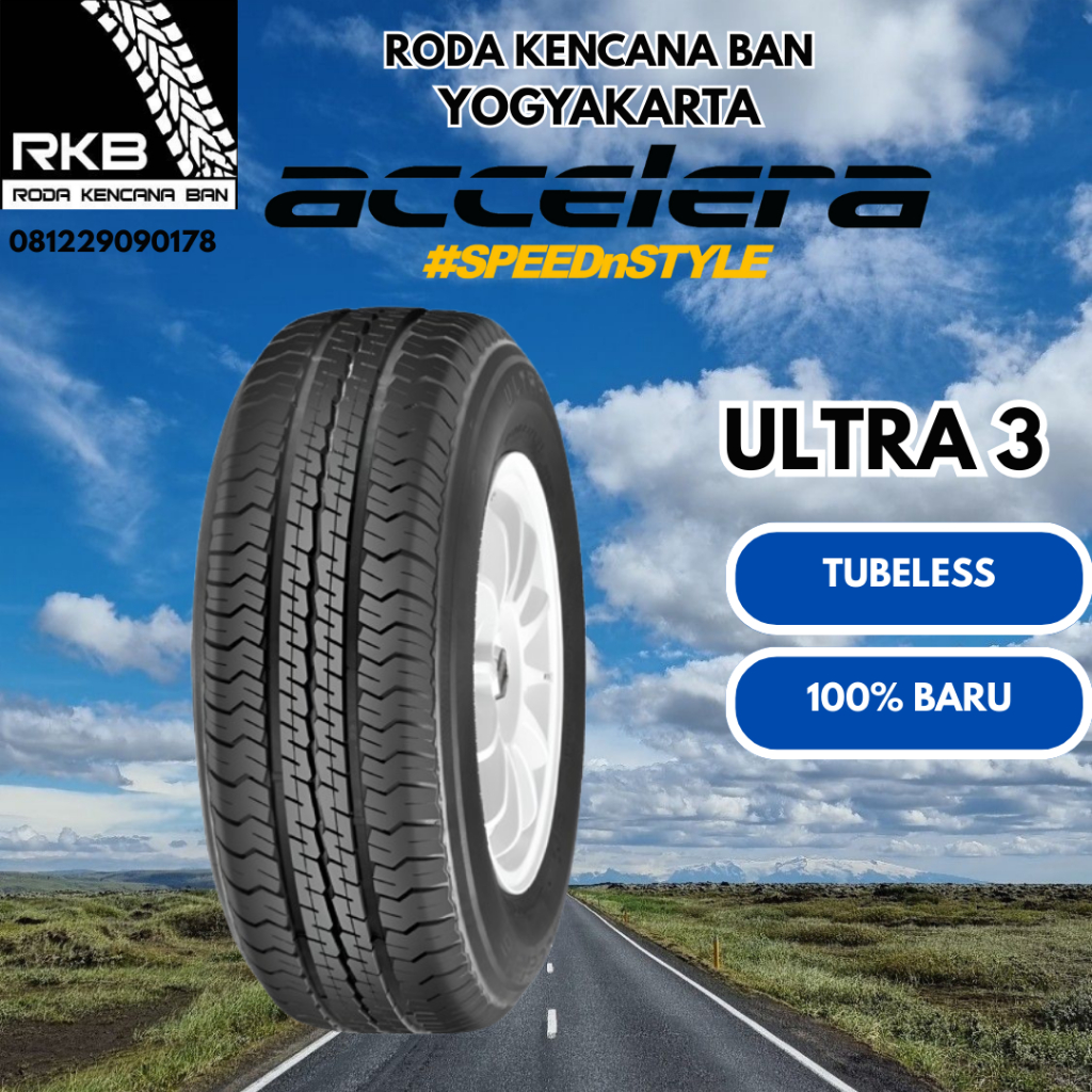 Ban Mobil Muatan Ring 14 - ACCELERA ULTRA 3 185 R14 - Ban Mobil L300