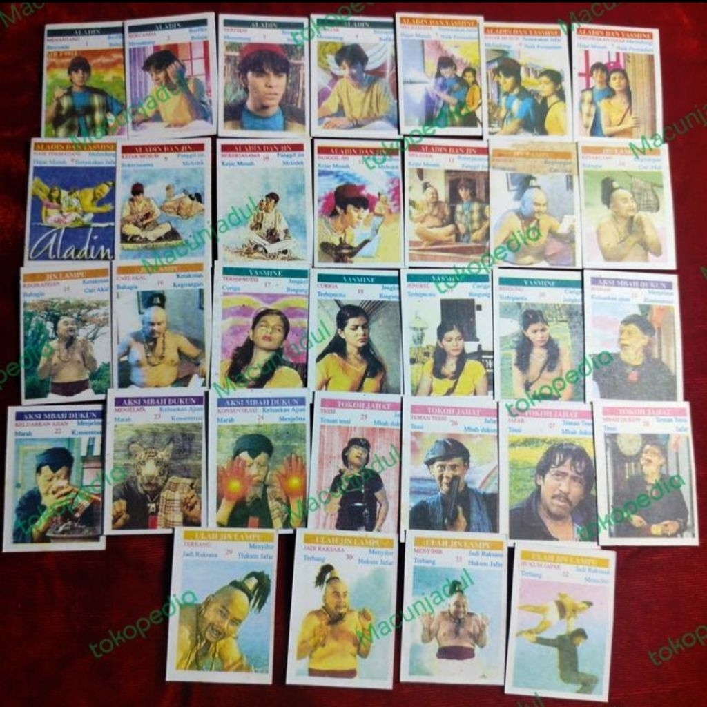 KWARTED KECIL ALADIN, KWARTED JADUL, GAMBARAN JADUL, UMBUL JADUL, MAINAN JADUL, MAINAN NOSTALGIA 90A