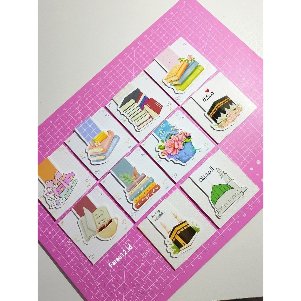 Magnetic Bookmark | Pembatas Buku Magnet Lucu