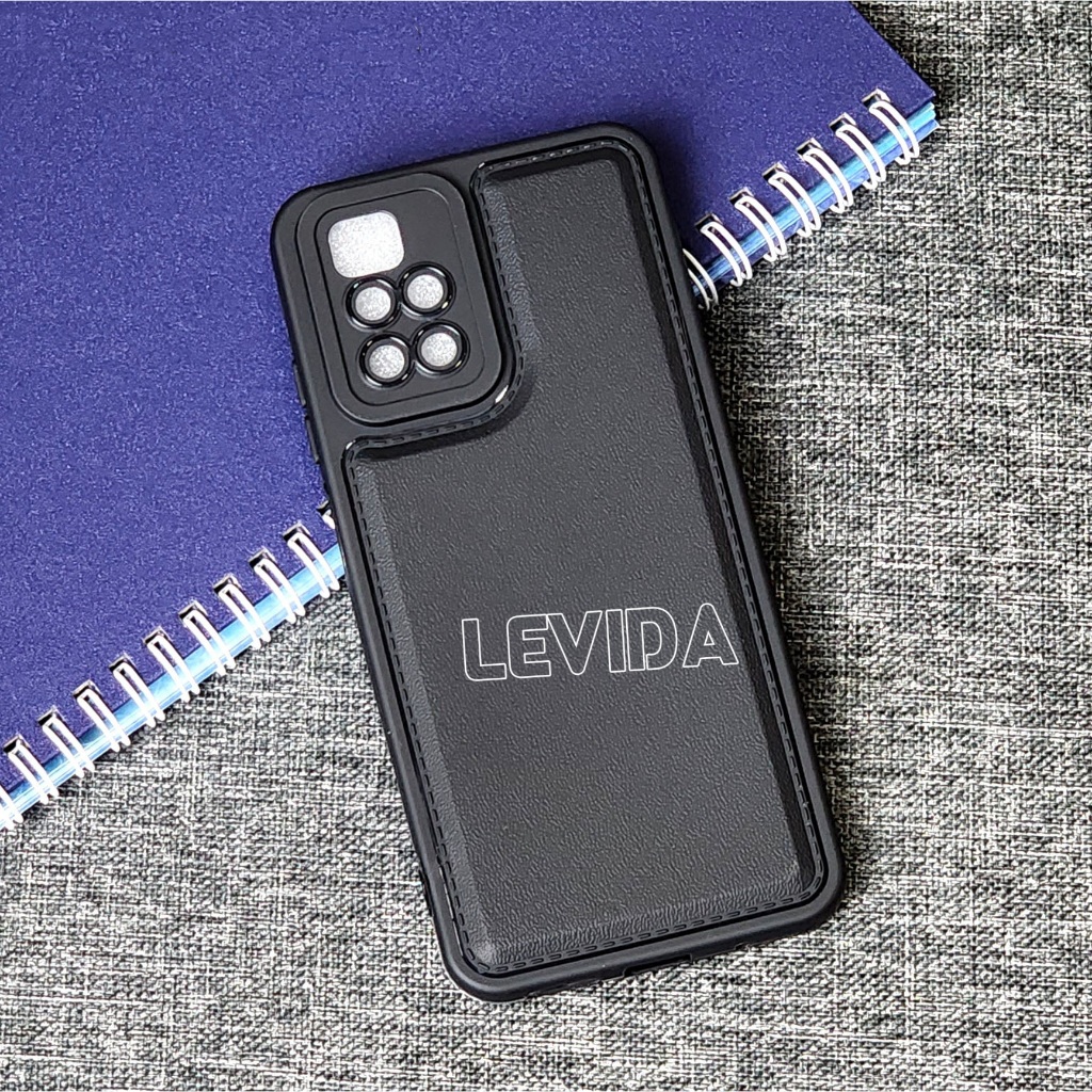 Luxury Case Leather Pro Kamera Black Redmi 10 Redmi 10A Redmi 10C Redmi 12C Redmi 8 Redmi 8A