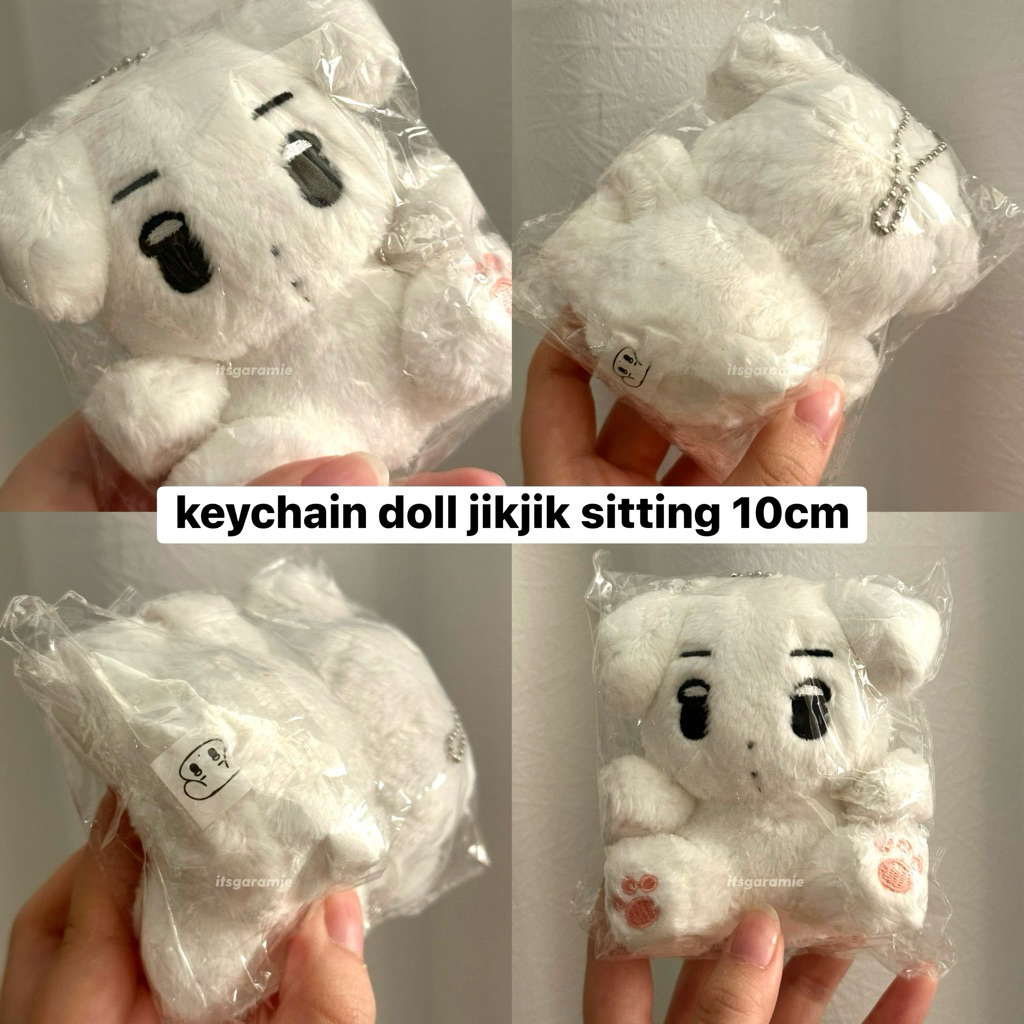 Original Doll Jikjik Jiknyang 10cm sitting keychain winter aespa - cahol doll winter aespa