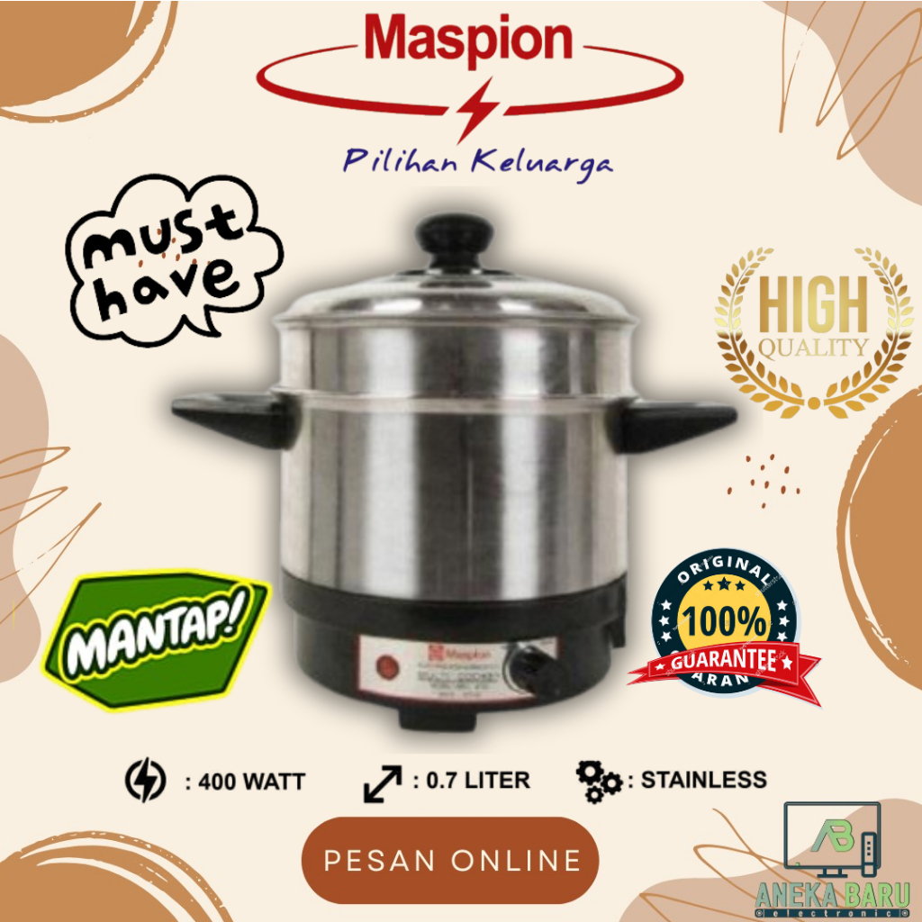 [READY STOCK] Maspion Multi Cooker MEC-2750 / MEC2750 / MEC 2750