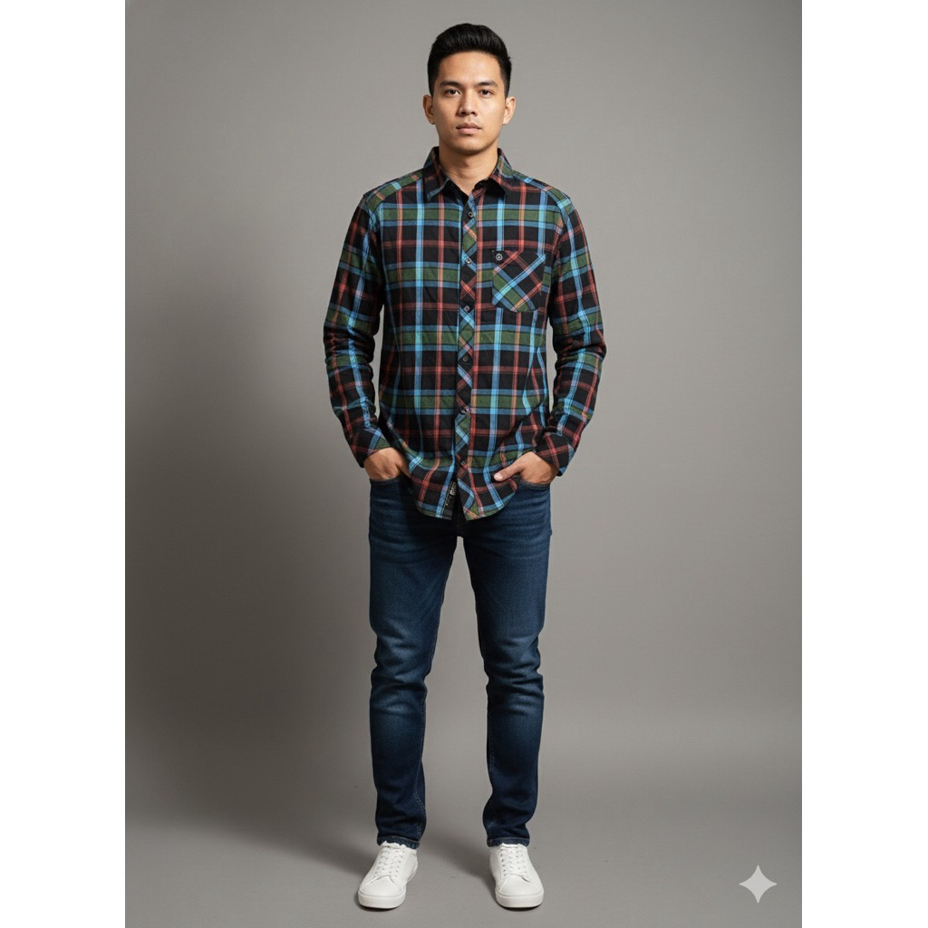 Kemeja Pria juice ematic size M