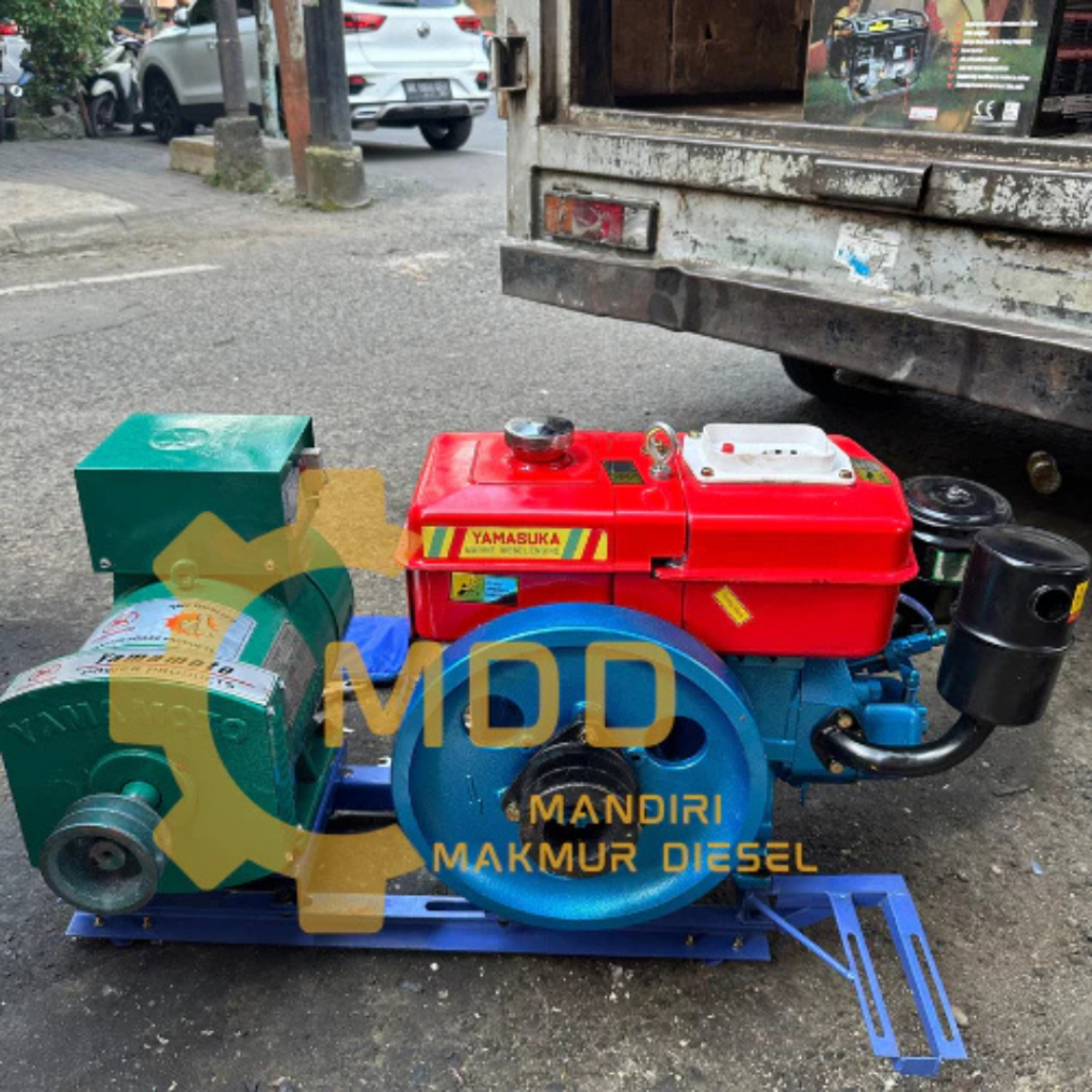 Alternator Dinamo Listrik ST3 YAMAMOTO /GENERAL 100% Tembaga 3000 Watt+ Mesin Diesel R175