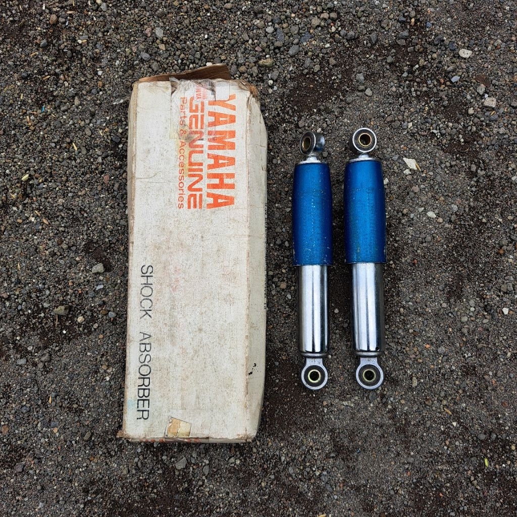 Sockbeker sokbeker belakang yamaha v75 v80 biru Original YGP Yamaha genuin part