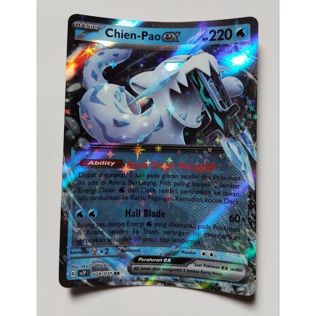 Chien-Pao ex Pokemon TCG Indonesia