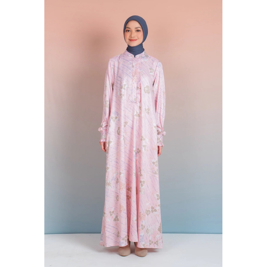 GAMIS RUFFLES SAFFRON GEO