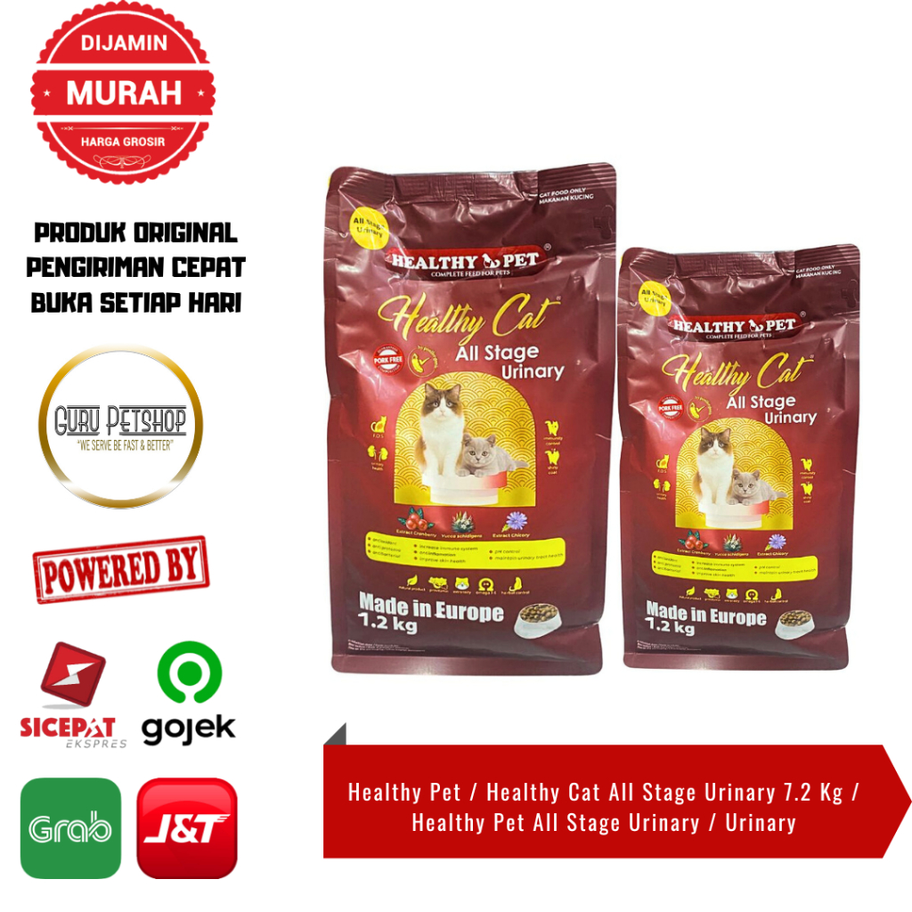 Healthy Pet / Healthy Cat All Stage Urinary 7.2 Kg / Healthy Pet All Stage Urinary / Urinary