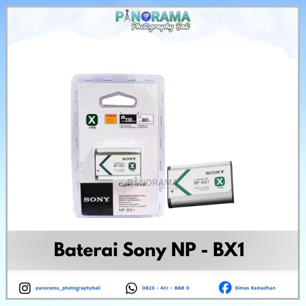 BATERAI SONY NP-BX1 for dsc h400 hx300 rx100 rx1 wx300 HDR as15 as10 cx405 hx350 hx | BATTERY SONY N
