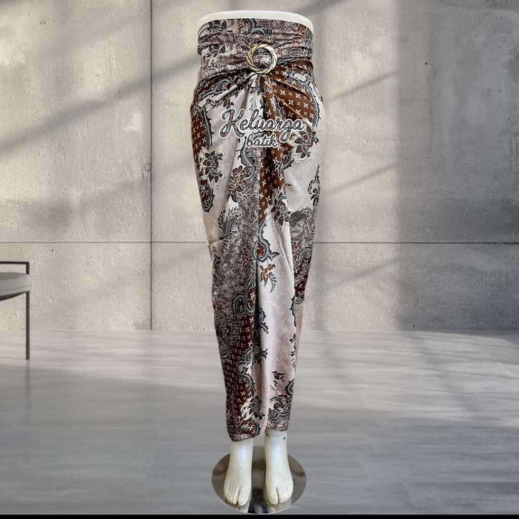 Rok Lilit Batik Modern – Instan, Praktis Tinggal Lilit