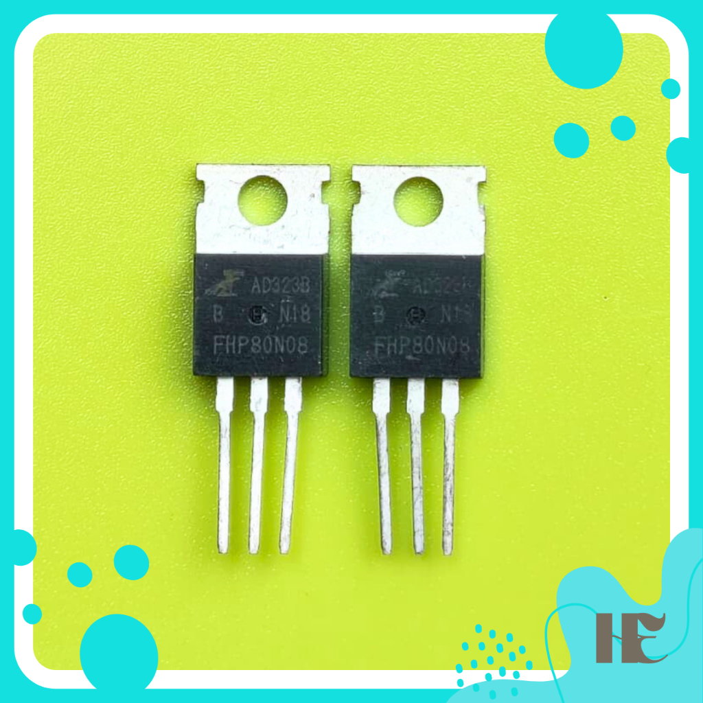80N08 FHP80N08 FHP 80N08 80A 80V mosfet