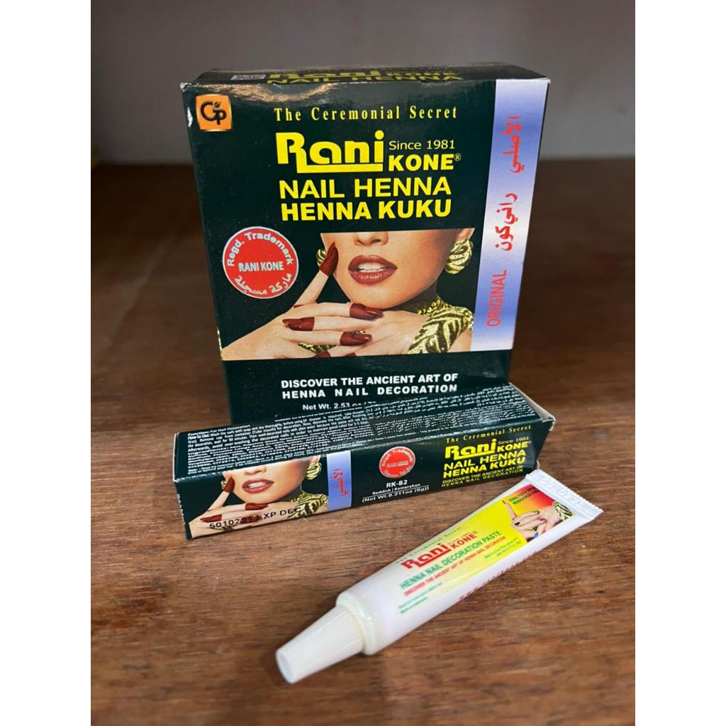 RANI KUTEK MERAH KECOKLATAN/HENNA