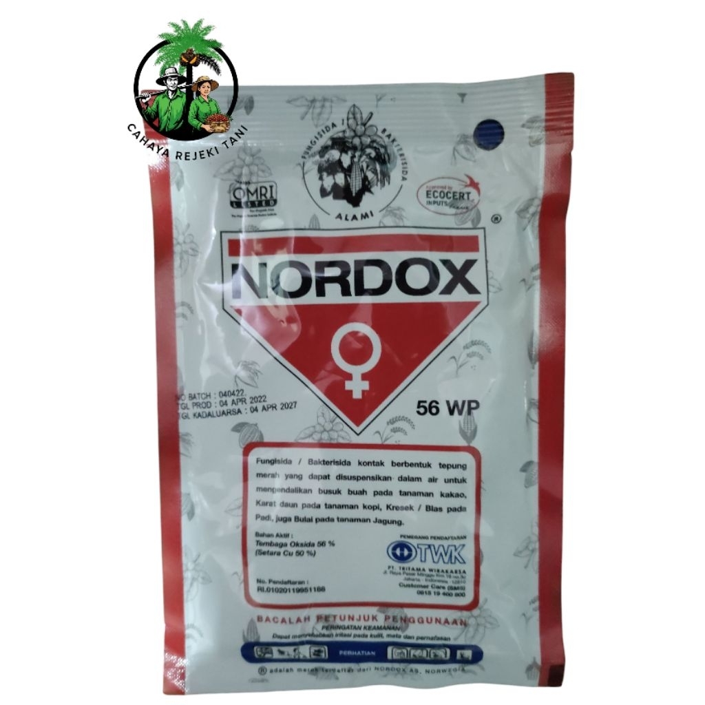 Fungisida Bakterisida Nordox 100gram