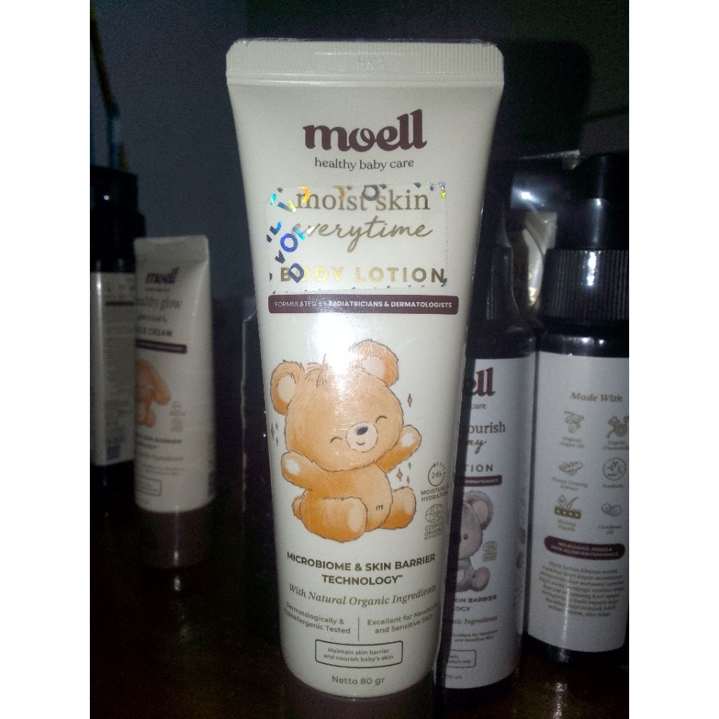 Ready body lotion/handbody anak moell mini travel 80gr