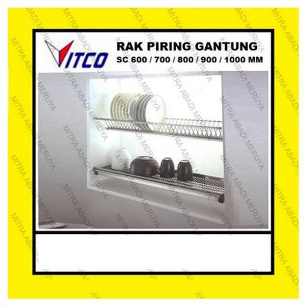 Rak Piring Gantung Vitco Stainless Kabinet