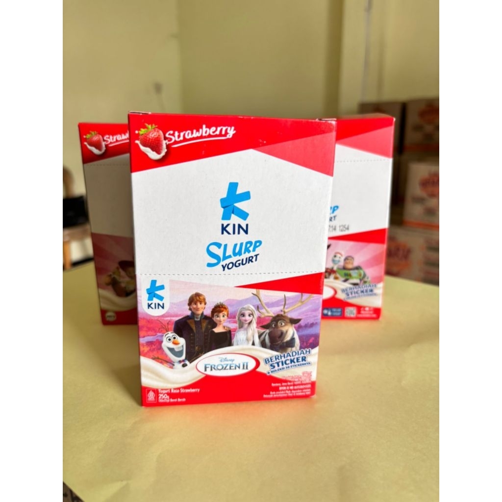 KIN Yogurt Slurp Strawberry 25gr
