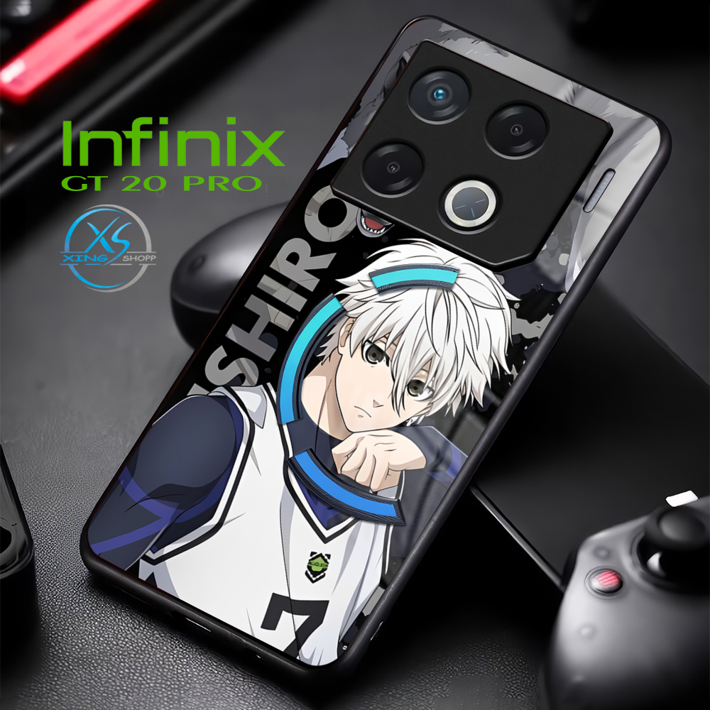 [mt42]  Case Glossy Case | INFINIX GT 20 PRO |  CASE KEKINIAN LUCU |  Casing Hp Kilau Motif NAGI SEI