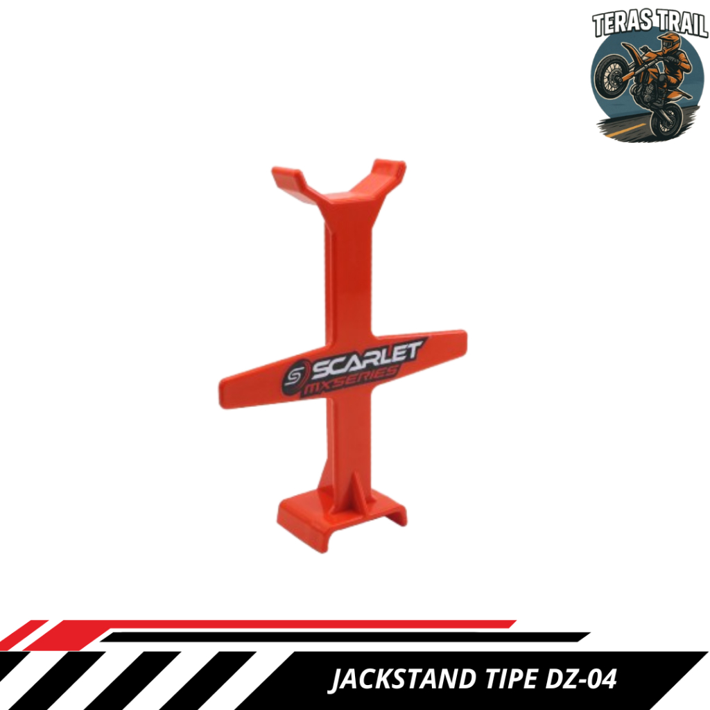 Jack Stand Trail Scarlet Original Pedok Supermotor Klx Crf Wr Dtracter supermoto trail cross jack st