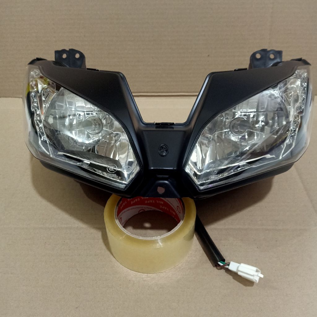 Lampu depan kawasaki ninja 250 fi refektor kawasaki ninja 250 fi headlamp ninja 250 fi old