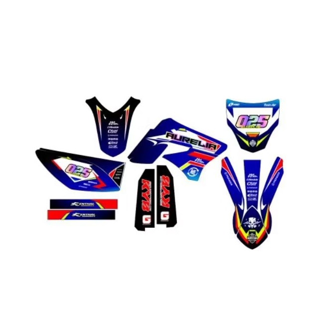 Decal Klx Lama Fullbody Kombinasi Hologram Klx Old Keren Bebas Request