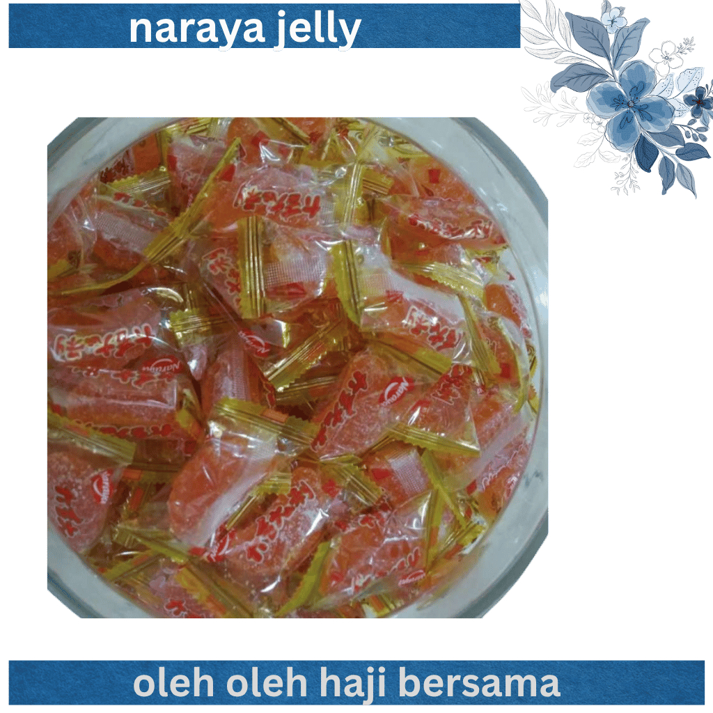 PERMEN JELLY NARAYA MANIS LEGIT FAVORIT 250 GR / PERMEN JELLY NARAYA
