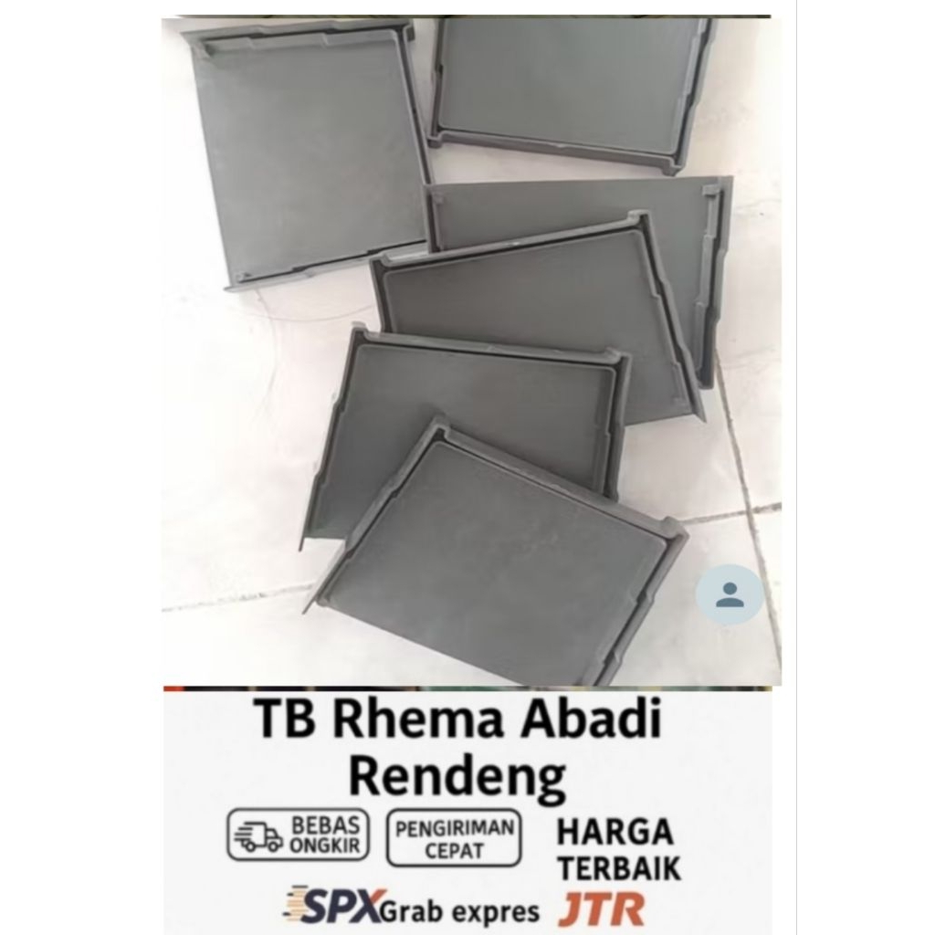 TUTUP TALANG KOTAK PVC / DOP TALANG AIR