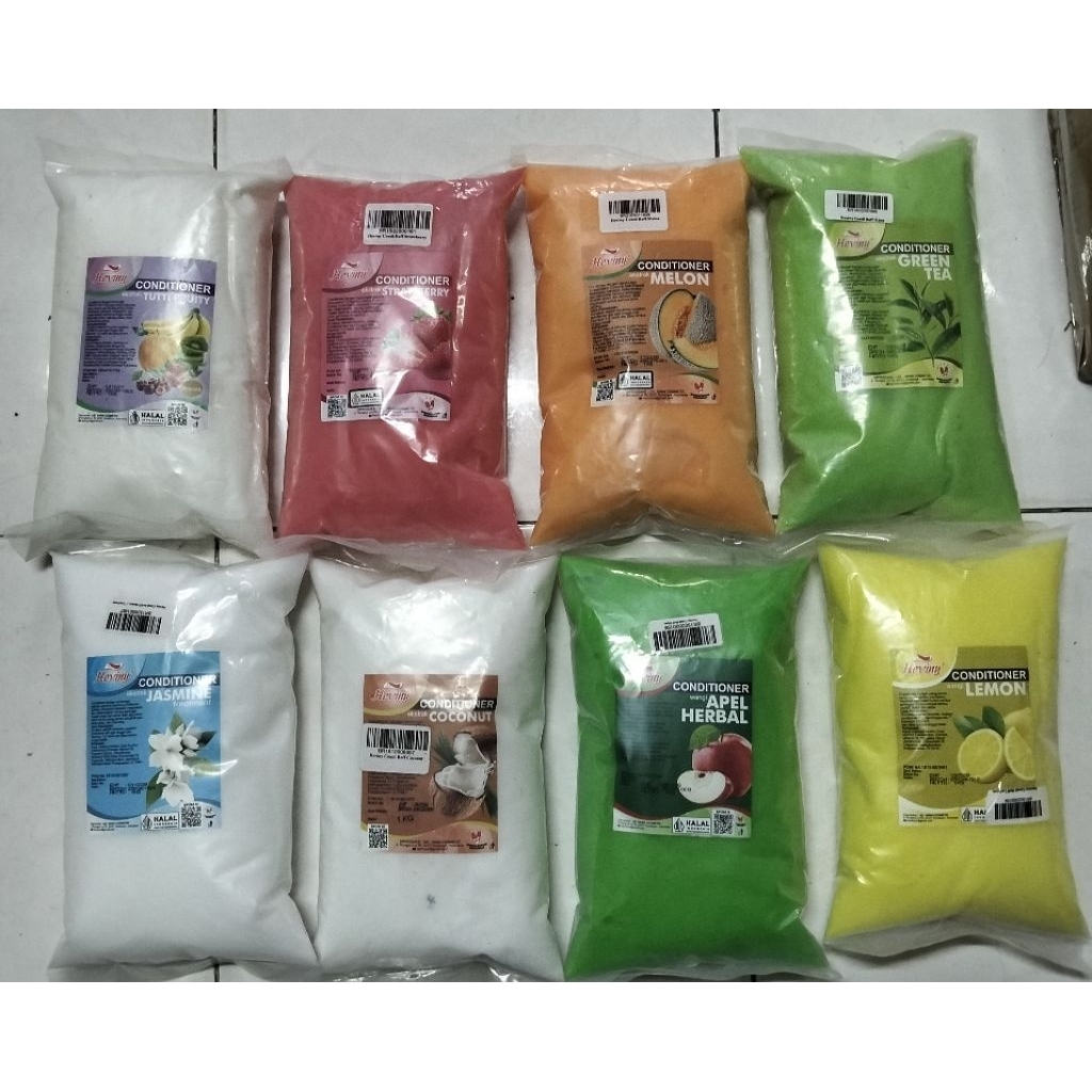 Heviny conditioner Refill aroma buah