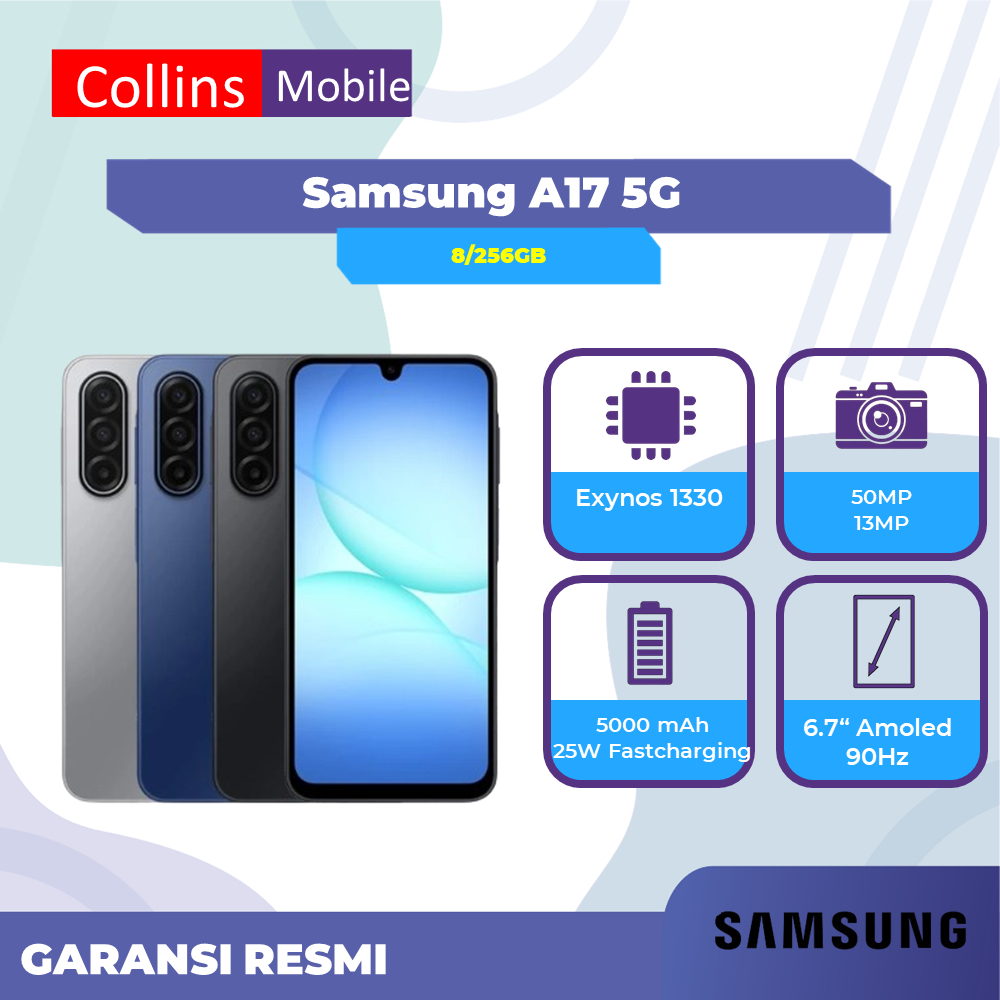 Samsung Galaxy A17 5G 8GB/256GB Super AMOLED 90Hz