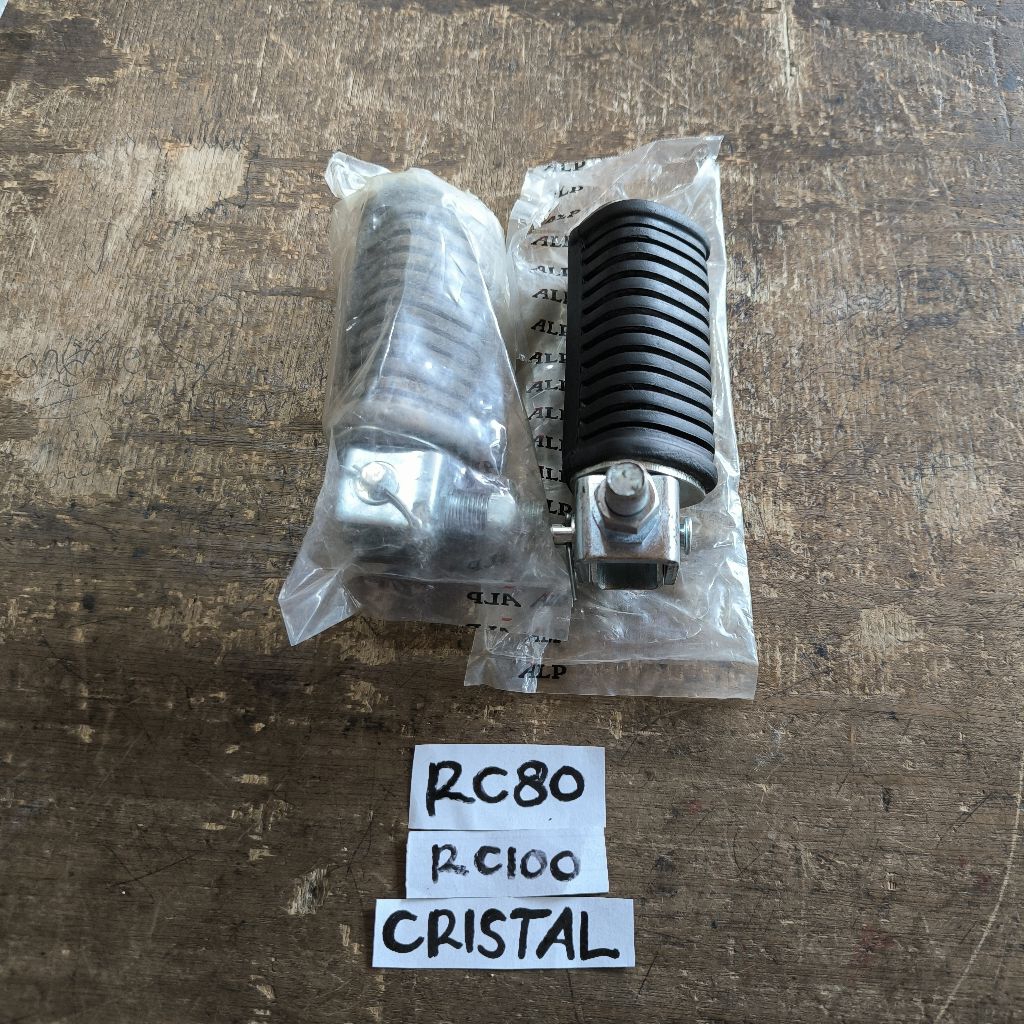 Footstep Belakang Suzuki RC80 RC100 Old Spirit DK Bravo Crystal Original Alfa