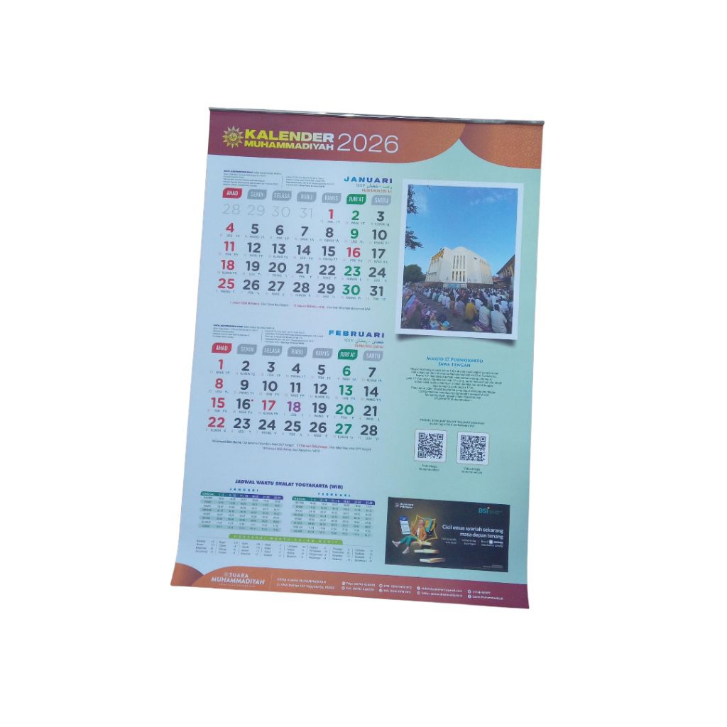 Kalender Muhammadiyah Tahun 2026