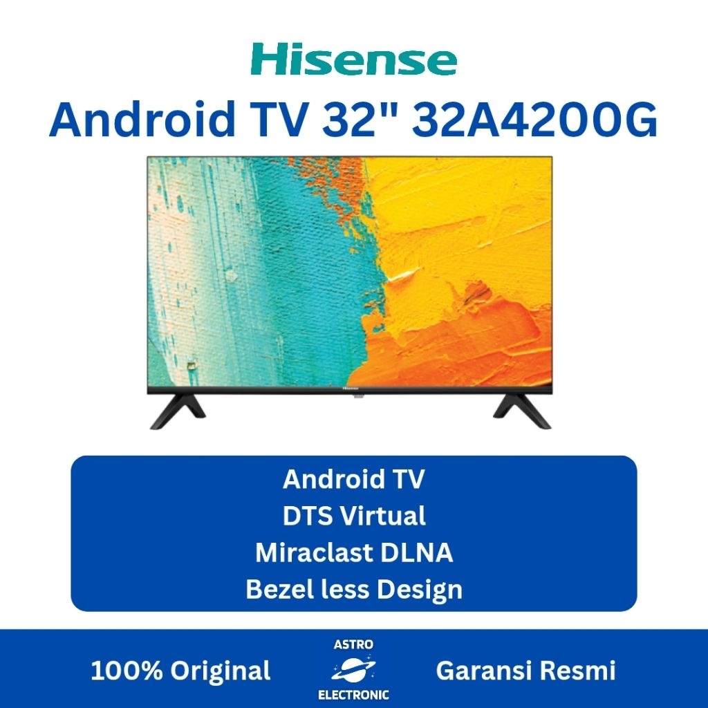 HISENSE 32A4200G ANDROID TV 32 Inch