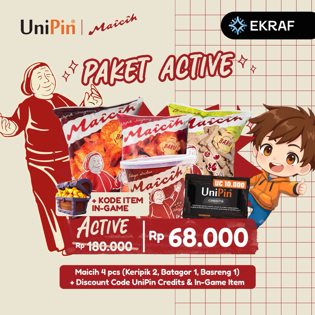 Active Player Bundle Maicih x Unipin