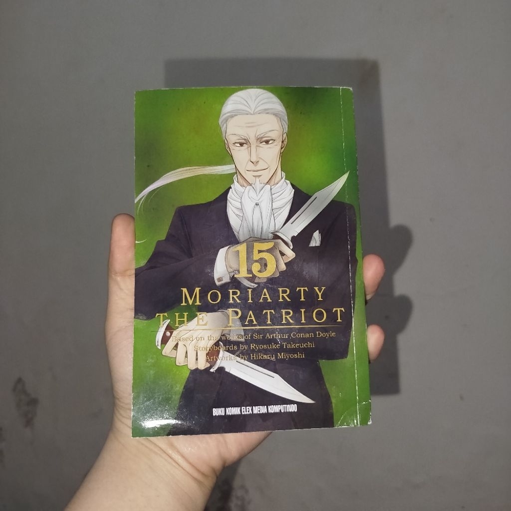 Komik Moriarty the Patriot vol 15 kolpri