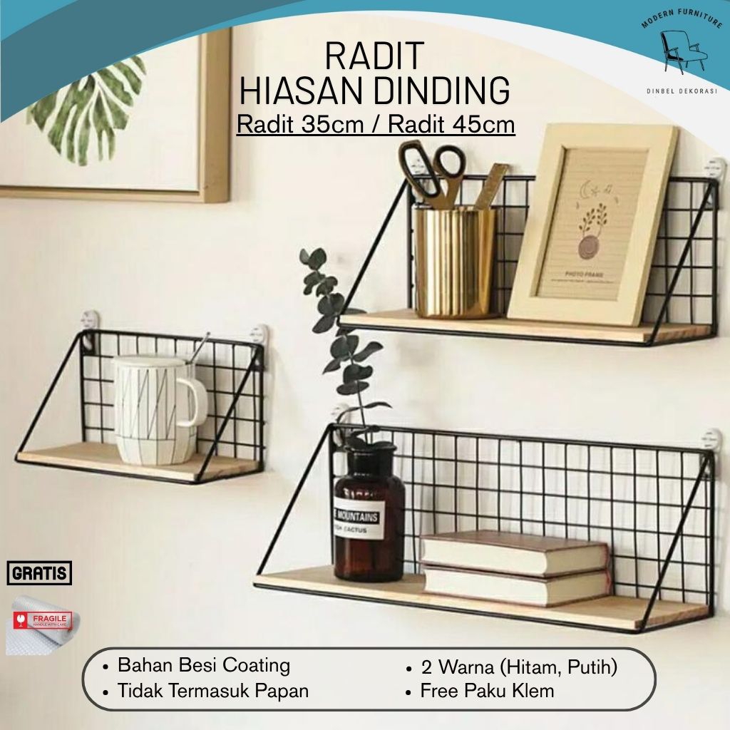 RADIT / Rak Dinding Tempel