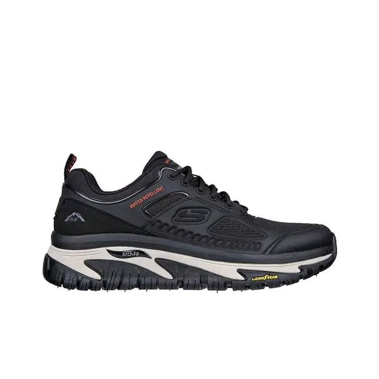 Sepatu Outdoor Pria Skechers Arch Fit Road Walker Black Original SKE237333BLK