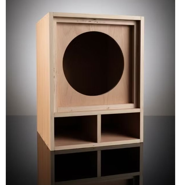 Box speaker model miniscoop 6inch single semi meranti 12mm