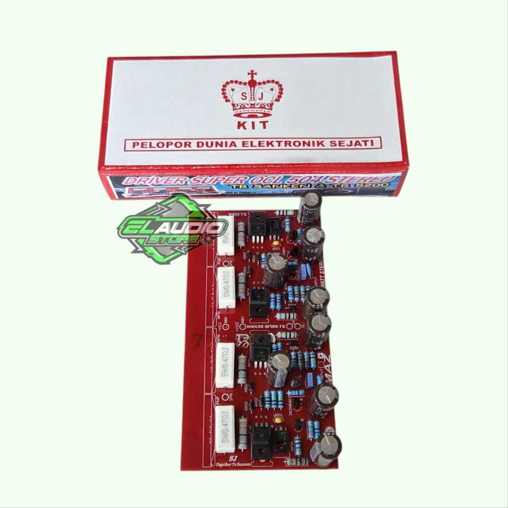 Kit Driver Power Super OCL SOCL 504 Socl504 STEREO POWER AMPLIFIER