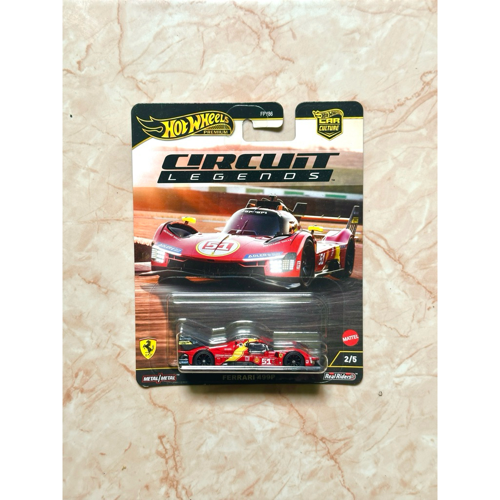HOT WHEELS PREMIUM FERRARI 499P
