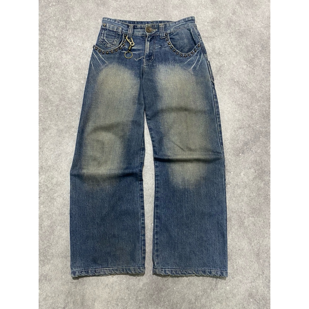y2k baggy jeans rudolph valentino