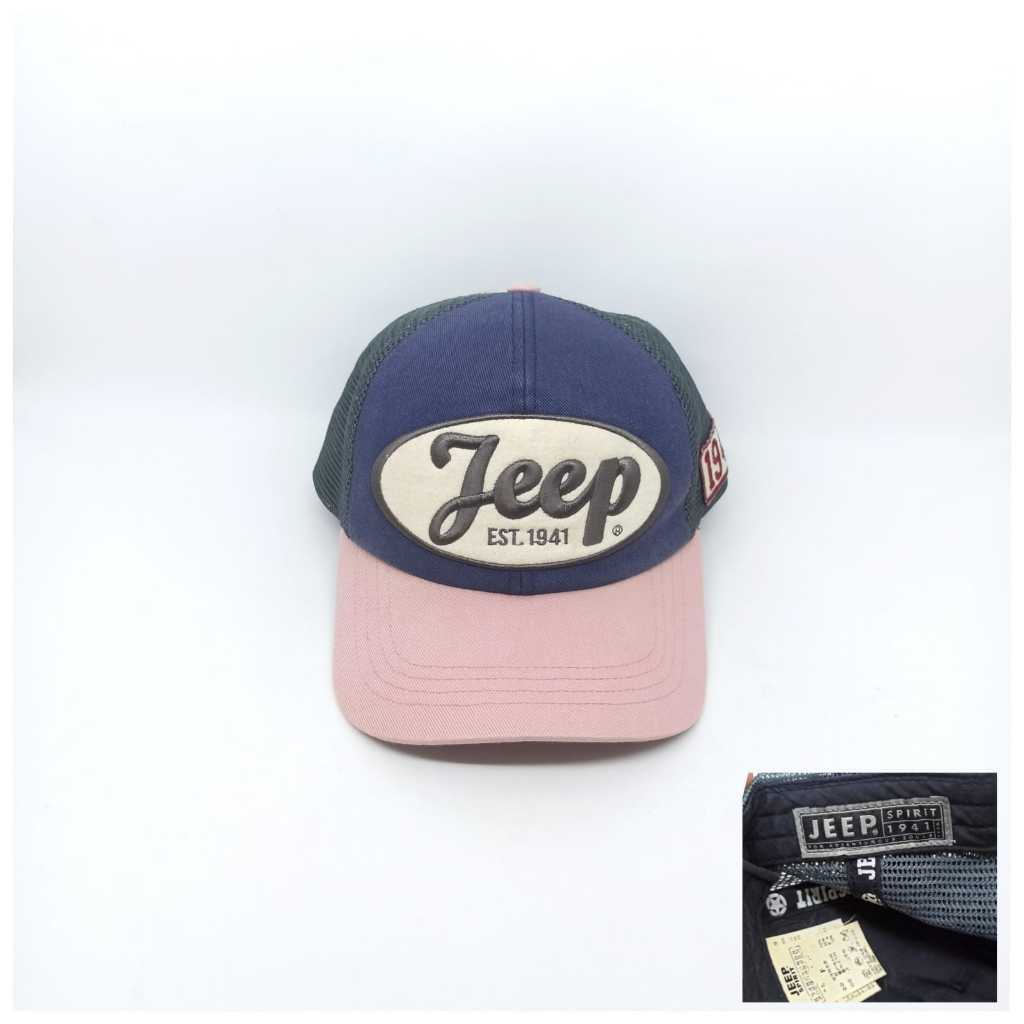 Topi Jeep Cap Trucker Second Preloved Original 944