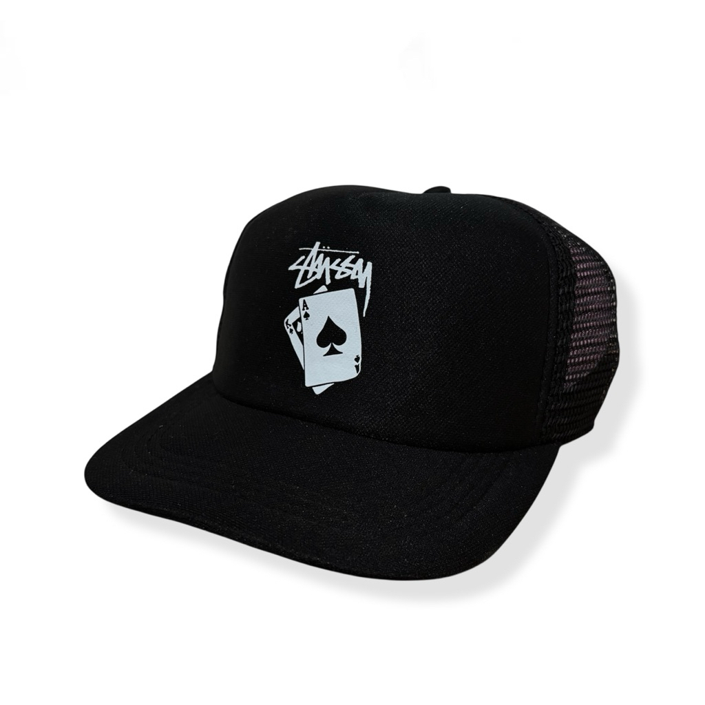 topi trucker stussy ace topi jaring stussy ace trucker cap stussy ace