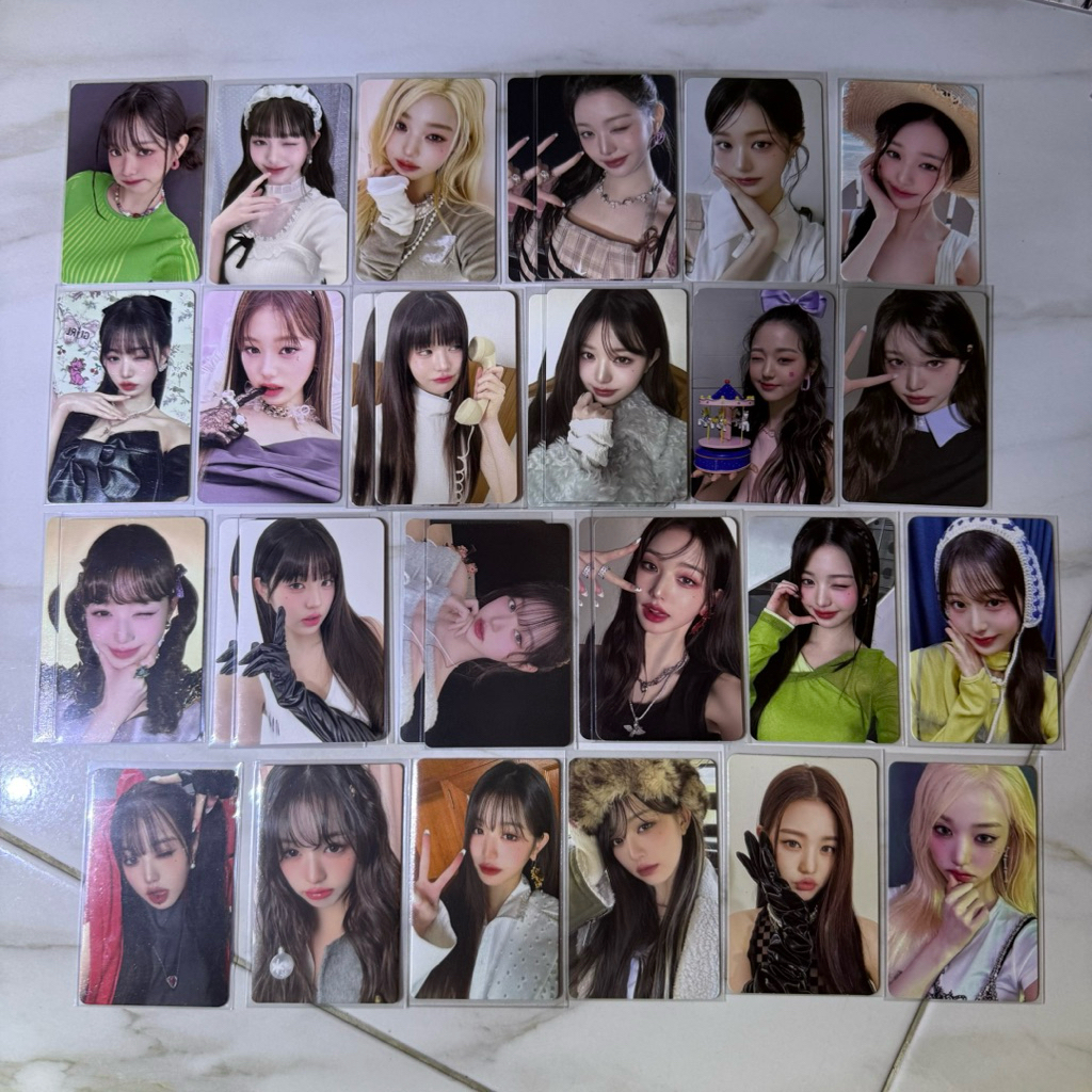 All About Official Photocard PC Wonyoung IVE IZ*ONE PC Wony Amuse Wony Mainan Carousell Emphaty Elev