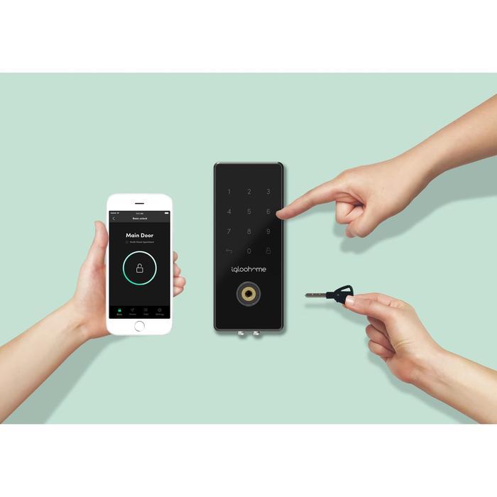 (NEW) Igloohome Smart Deadbolt 2S Metal Grey - Smart Lock
