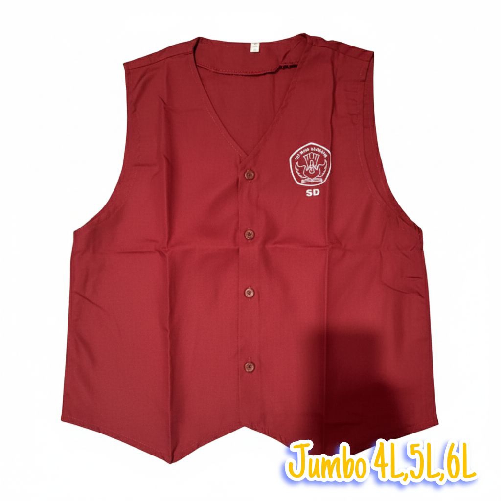 Rompi SD/Rompi Merah SD/Rompi Sekolah SD Berlogo