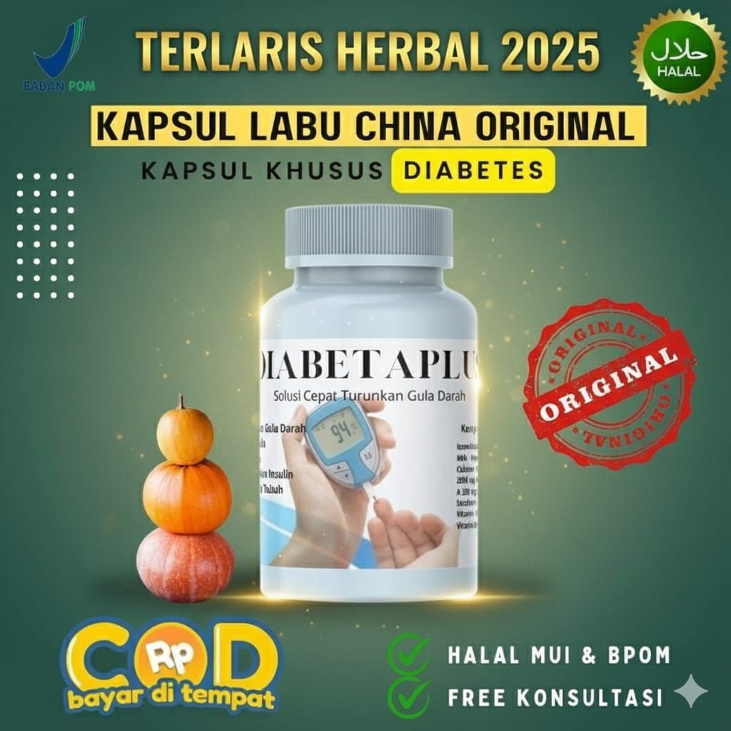 kapsul labu cina solusi untuk diabetes